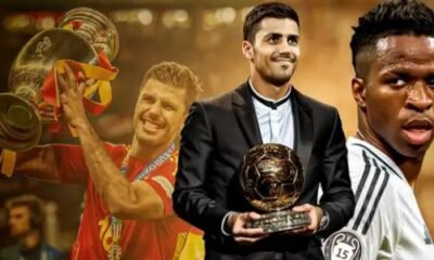 Rodri Wins Ballon d'Or 2024 Beating Vinicius, Bellingham, Others [FULL LIST]