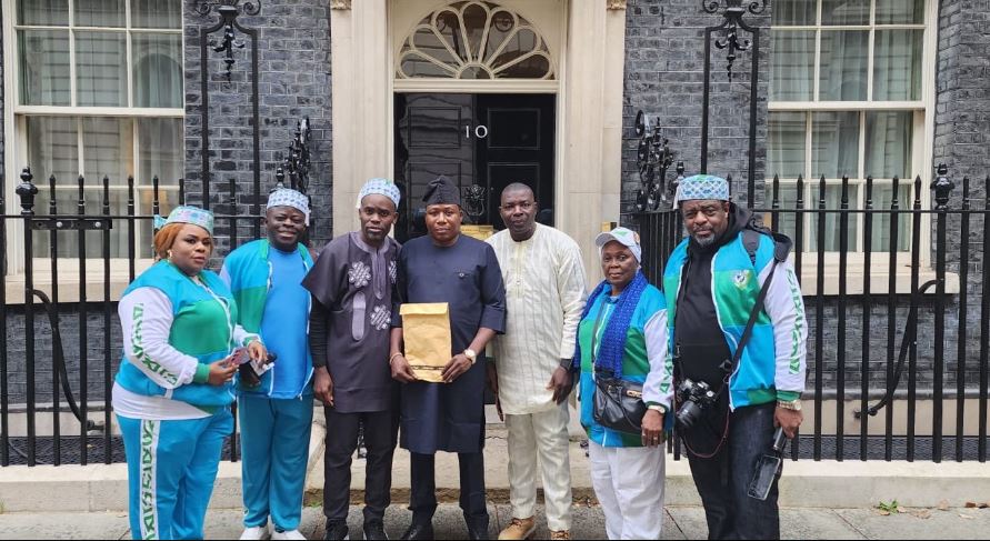 Sunday Igboho Submits Petition To UK Prime Minister for Yoruba Nation