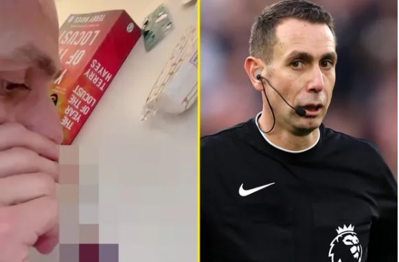 EPL Referee David Coote Video Snorting White Powder Goes Viral [WATCH]