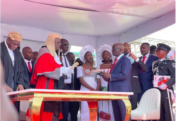 JUST IN: Senator Monday Okpebholo Sworn In As Edo Governor