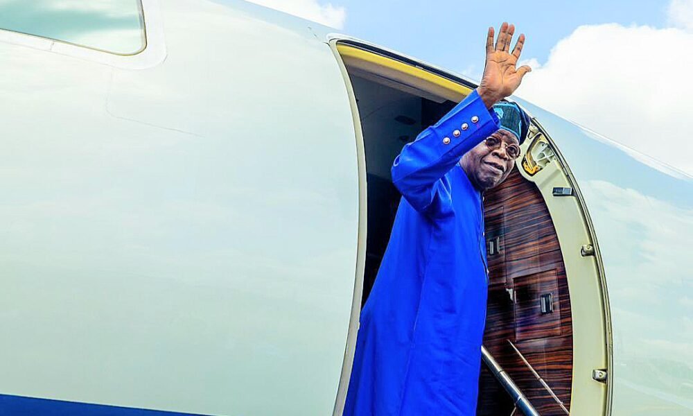 President Bola Tinubu Departs Nigeria for Saudi Arabia