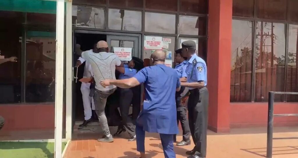 Fight Breaks Out At PDP BoT Meeting, Ude-Okoye Forced Out [Video]