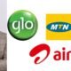 Tinubu Government Approves Tariff Hike for MTN, Airtel, Glo and 9Mobile