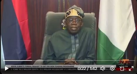 Watch The Moment President Tinubu Declared State of Emergency in Rivers