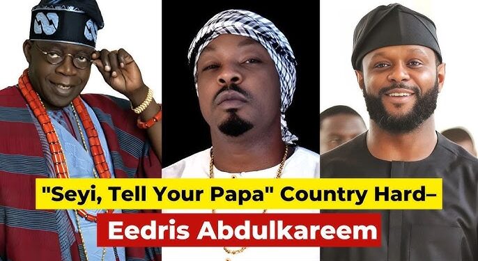 Tell Your Papa: Eedris Abdulkareem’s Song Criticizing President Tinubu Banned By NBC
