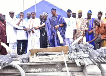 Dangote Cement Ibese Banishes 3-Year Blackout, Lights Up 21 Communities in Yewaland