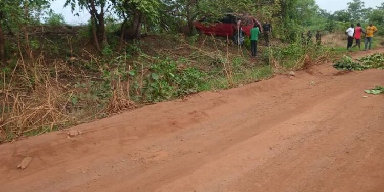 BREAKING: Fulani Herdsmen Hijack Fully Loaded Vehicle in Benue, Abduct Passengers, Kill Driver