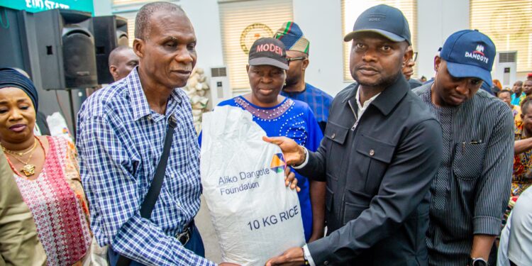 Edo Governor Urges Wealthy Nigerians To Emulate Dangote National Food Palliative Gesture
