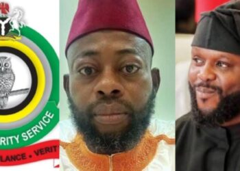 L-R: NANS President Atiku Isah and Seyi Tinubu