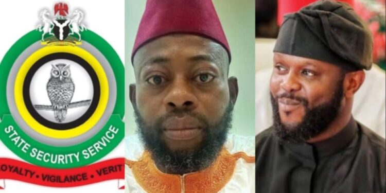 L-R: NANS President Atiku Isah and Seyi Tinubu