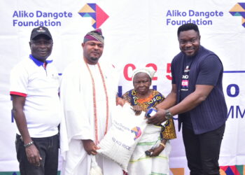 Hunger: Aliko Dangote Foundation’s Free Rice Excites Host Communities of Ibese, Itori, Ijebu-Igbo