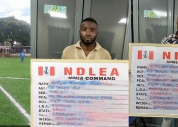 BREAKING: Former Nigerian Footballer, Others Arrested Over Cocaine At Lagos Airport