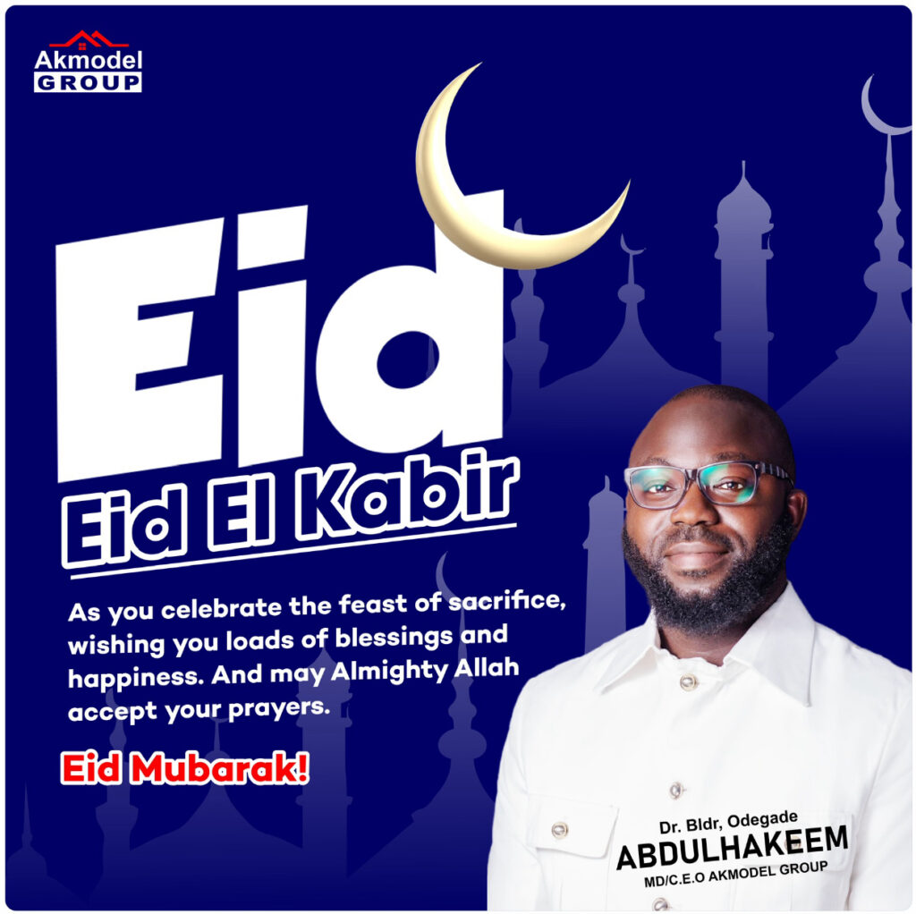Eid-ul-Adha 2025: Akmodel MD Abdulhakeem Odegade Felicitates with Muslim Faithful
