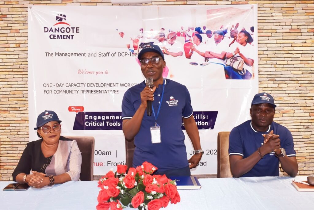 Dangote Cement Ibese Trains Host Community Leaders for Optimal Performance