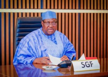 BREAKING: Presidency Speaks On Replacing George Akume With Hadiza Bala Usman As SGF