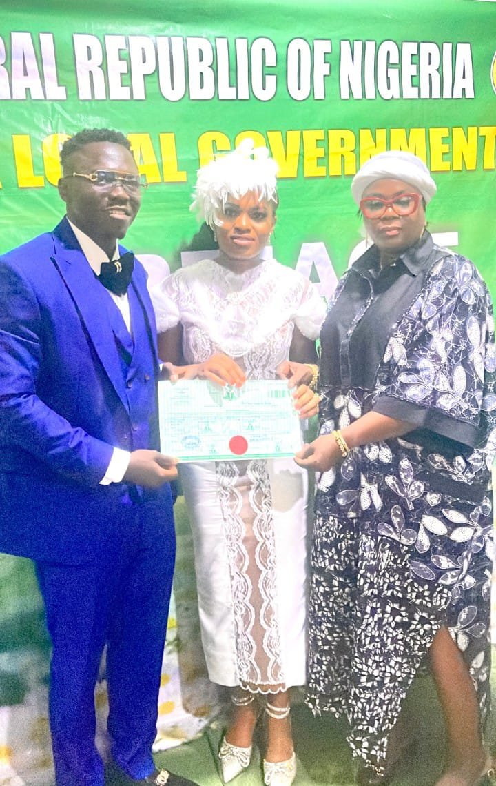 LOPE Chairman Justice Mmadubugwu Weds Longtime Partner, Ifunanya Chukwuma [Photos]