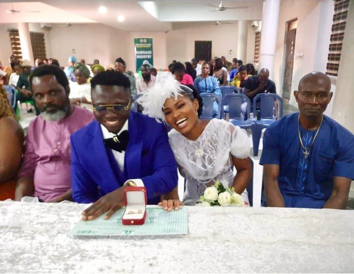 LOPE Chairman Justice Mmadubugwu Weds Longtime Partner, Ifunanya Chukwuma [Photos]