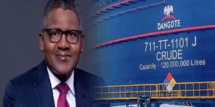 Dangote Refinery Suspends Petrol Sale in Naira, See Why