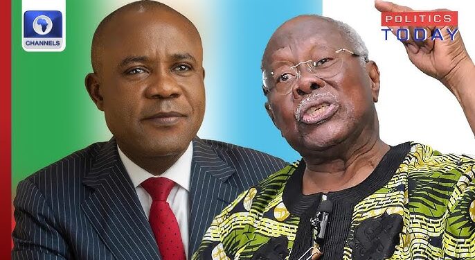 “I Never Saw It At Any Time” - Bode George Reacts To Governor Mbah Defection