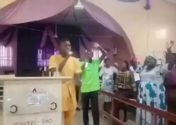 WATCH: Livestream from Kwara CAC Church Captures Terrorists Attacking Worshippers [Video]