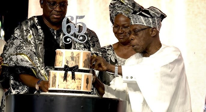 Obasanjo Speech At Fayose Birthday: 'You Belong To The Zoo', Fayose Blasts OBJ