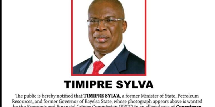 BREAKING: EFCC Declares Timipre Sylva Wanted Over $14.8 Million Refinery Fraud