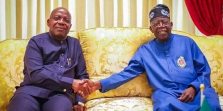 Biafra: Governor Otti Meets President Tinubu After Visiting Nnamdi Kanu in Sokoto Prison