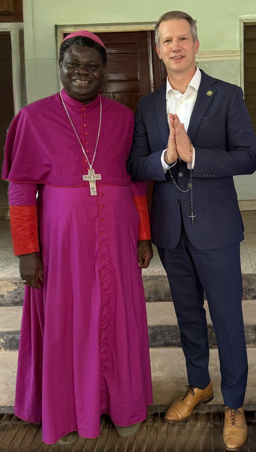 US Lawmaker Riley Moore Storms Nigeria Over "Christian Genocide"