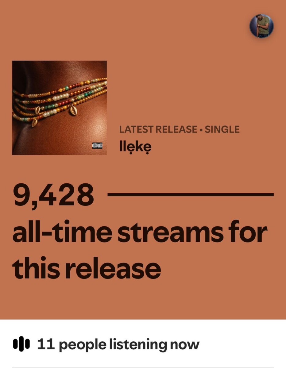 JaceBen Celebrates Streaming Milestone as Ileke Gains Strong Listener Support