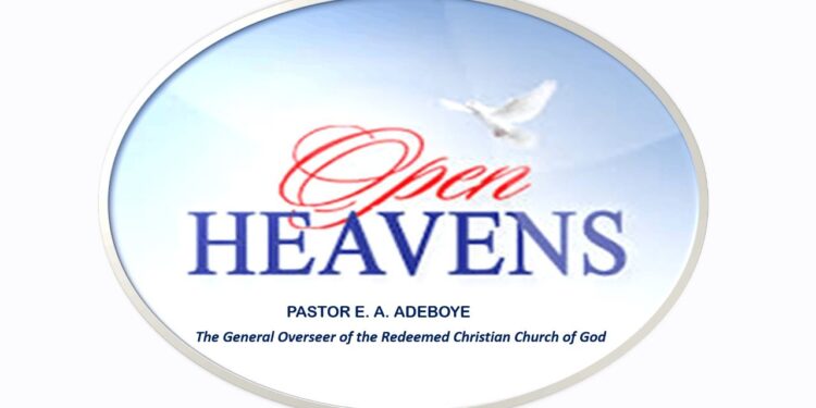 Open Heaven 23 January 2026 - FROM GOOD TO VERY GOOD