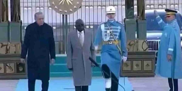 President Tinubu Falls During Ceremonial Parade in Turkey [Video]