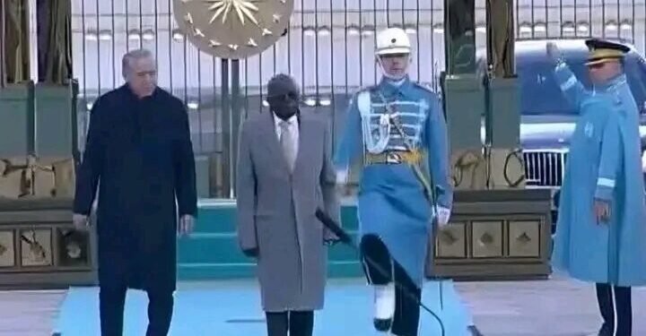 President Tinubu Falls During Ceremonial Parade in Turkey [Video]