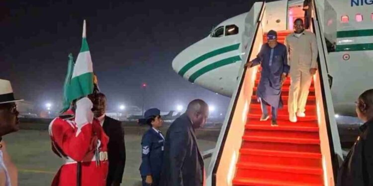 VIDEO: President Tinubu Returns To Nigeria After State Visit To Turkey