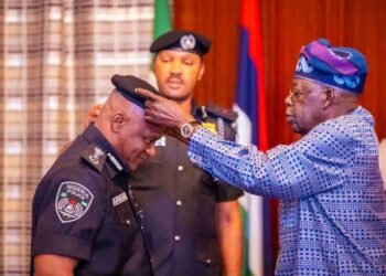 President Bola Tinubu Decorates Tunji Disu As New Acting IGP