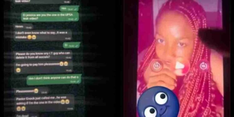 WATCH Jessica UPSA Student Trending Video Here