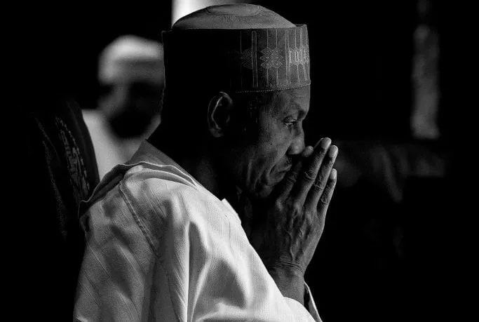 Sad Day In Aso Rock As President Buhari Mourns