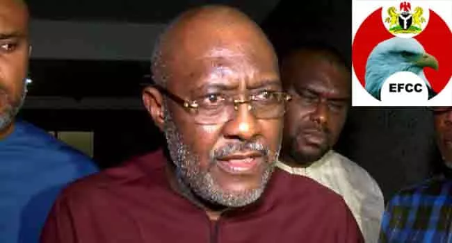 Breaking: PDP's Olisa Metuh Jailed For 7 Years, Ordered To Pay N375m To Buhari Govt