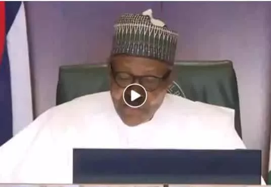 BREAKING: Buhari Addresses #EndSARS Protesters, Makes Vow (Video)