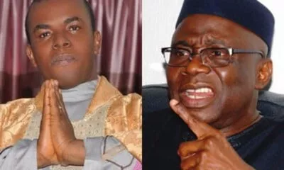 Nigerians Drag Father Mbaka And Tunde Bakare Over Buhari's Failures