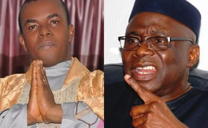 Nigerians Drag Father Mbaka And Tunde Bakare Over Buhari's Failures