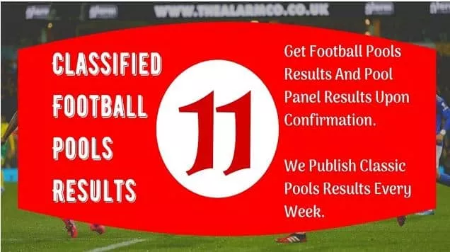 Week 11 Pool Result 2022 For Saturday 17 September 2022 – Pool Agent