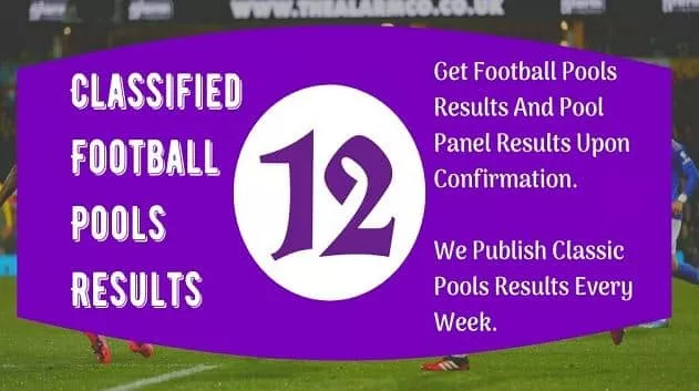 Week 12 Pool Result 2022 For Saturday 24 September 2022 – Pool Agent