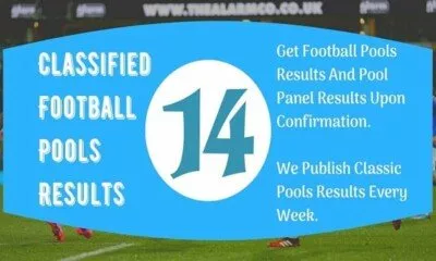 Week 14 Pool Result 2023 For Saturday 7 October 2023 – Pool Agent