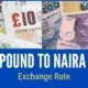 Pounds To Naira Black Market Rate Today 12th March 2024