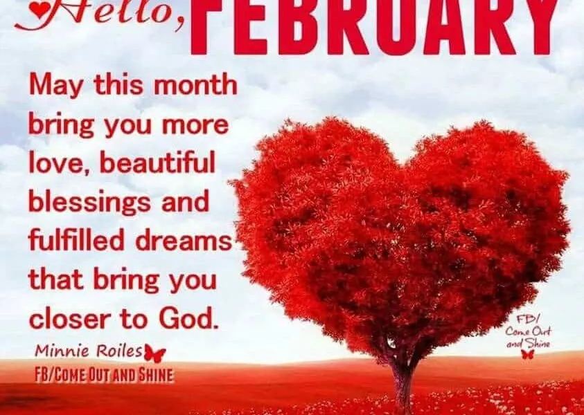 100 Happy New Month Of February Messages, Prayers And Quotes For All