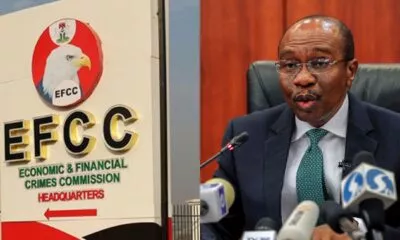 BREAKING: EFCC Arrests Former CBN Governor Emefiele After Release By DSS