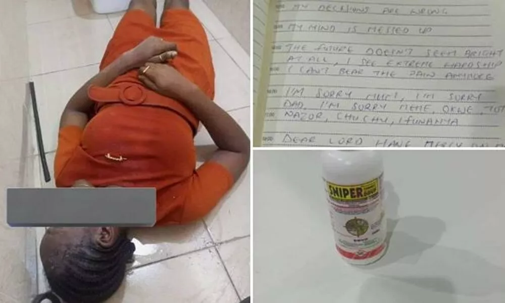 Globus Bank Staff Commits Suicide With Sniper Over Hardship, Leaves Note [Photos]